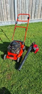Sabo loopmaaier en mtd bladblazer voor onderdelen, Tuin en Terras, Grasmaaiers, Ophalen, Gebruikt, Benzine-grasmaaier, SABO