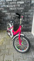 Puky meisjesfiets roze 16 inch, Ophalen, Gebruikt, 16 tot 20 inch, Puky