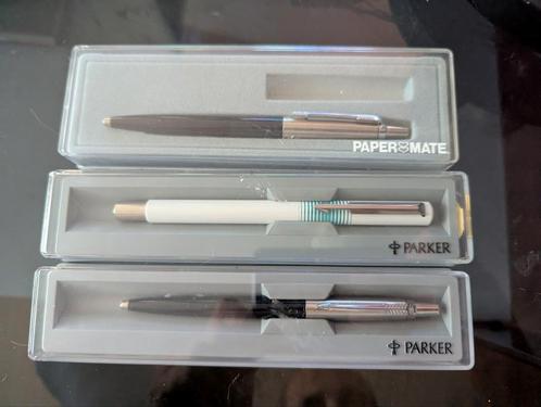 Parker balpennen set – Vector 1991 + 2x Jotter, Verzamelen, Pennenverzamelingen, Zo goed als nieuw, Vulpen, Parker, Ophalen of Verzenden