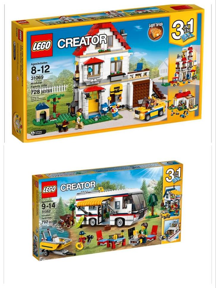 LEGO Creator 31069 & 31052 Compleet met Doos, Kinderen en Baby's, Speelgoed | Duplo en Lego, Zo goed als nieuw, Ophalen of Verzenden