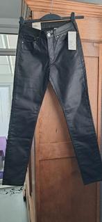 Nieuwe imitatie leren broek H&M maat 26/30, H&M, Zwart, Nieuw, Ophalen of Verzenden