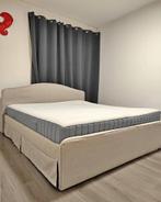 IKEA Bed & mattress 180x 200, Huis en Inrichting, Ophalen, Beige, Tweepersoons, 140 cm