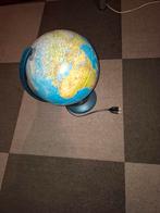 Verlichte Globe - Wereldbol, Ophalen, Verlicht, Zo goed als nieuw