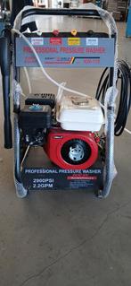 Nieuwe Hogedrukreiniger met benzinemotor, Tuin en Terras, Ophalen, Nieuw, Benzine