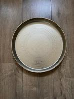 Dienblad goud Ø34, Ophalen of Verzenden, Zo goed als nieuw, Rond, Metaal