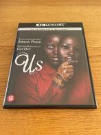 4K ULTRA HD + BLU-RAY Us Jordan Peele, Ophalen of Verzenden, Zo goed als nieuw, Actie