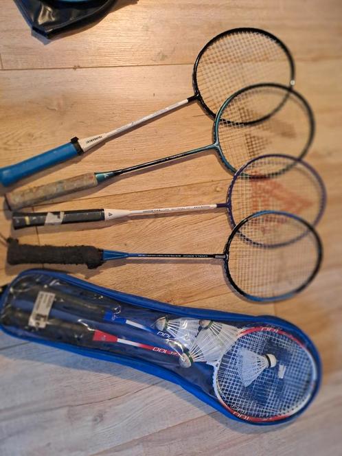 Diverse badminton rackets, Sport en Fitness, Badminton, Zo goed als nieuw, Racket(s), Ophalen of Verzenden
