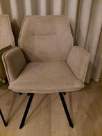5x Leen Bakker 'Raffy' eetkamerstoelen, Ophalen of Verzenden, Gebruikt, Stof, Vijf, Zes of meer stoelen