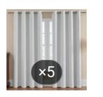 10 xWitte Verduisterende Gordijnen - Nieuw, Huis en Inrichting, 100 tot 150 cm, Ophalen of Verzenden, Modern, 150 tot 200 cm