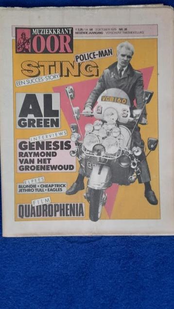 OOR 20-1979 The Police Sting Al Green Genesis Raymond van he beschikbaar voor biedingen