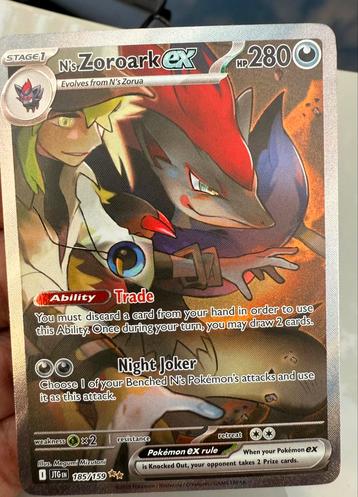 N’zoroark EX 185/159  beschikbaar voor biedingen