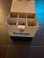 6 Königs Pilsener Glazen in Krombacher Doos, Ophalen of Verzenden, Zo goed als nieuw, Overige materialen, Los bestek