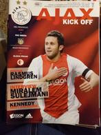Programmaboekje Ajax-NAC en Ajax-Slavia Praag, Verzamelen, Sportartikelen en Voetbal, Ophalen of Verzenden, Nieuw, NAC Breda, Boek of Tijdschrift