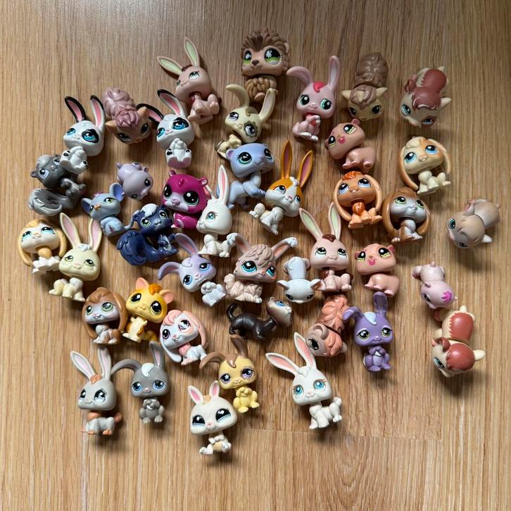 Littlest Pet Shop Knaagdieren LPS Lot - HASBRO 2004-2012, Verzamelen, Poppetjes en Figuurtjes, Zo goed als nieuw, Verzenden