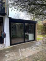 Zwarte kozijnen/kunststof/hr++ glas/triple glas, Ophalen, Kunststof, Nieuw, Inclusief glas