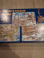 Jan van Haasteren 3x1000 Puzzel - NY Marathon, Ophalen of Verzenden, 500 t/m 1500 stukjes