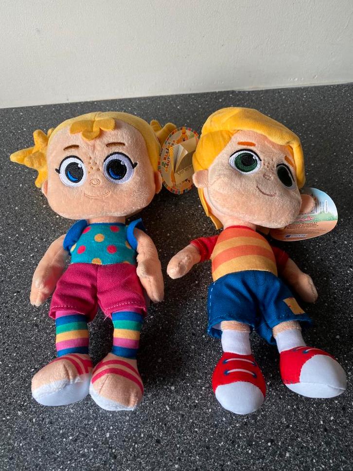 Poppen van 2 kleine kleutertjes, Kinderen en Baby's, Speelgoed | Knuffels en Pluche, Nieuw, Overige typen, Ophalen of Verzenden