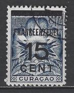 Nr 85 gebruikt brandkast zegels 1927 ; OUD CURACAO p/stuk, Postzegels en Munten, Ophalen of Verzenden, Gestempeld