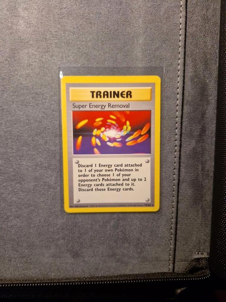 Super Energie Removal 79/102 Base Set 1999 Wotc, Hobby en Vrije tijd, Verzamelkaartspellen | Pokémon, Ophalen of Verzenden