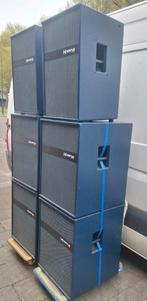 Pro-mann superset : 4x18" subs  / 2x15" toppen., Ophalen, Zo goed als nieuw