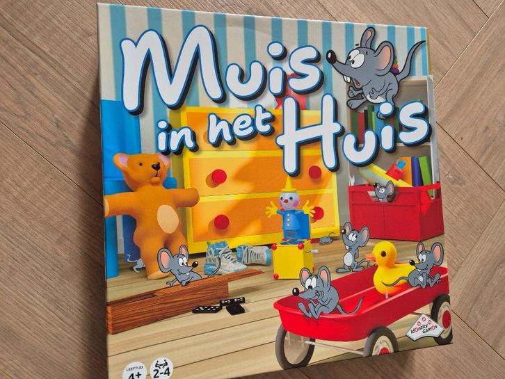 Muis In Het Huis Spel, Hobby en Vrije tijd, Gezelschapsspellen | Bordspellen, Zo goed als nieuw, Ophalen of Verzenden