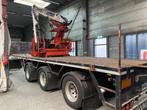 Stenentrailer 3-assig met Kennis 14.000 kraan, Ophalen, Ntb, Ntb, Ntb