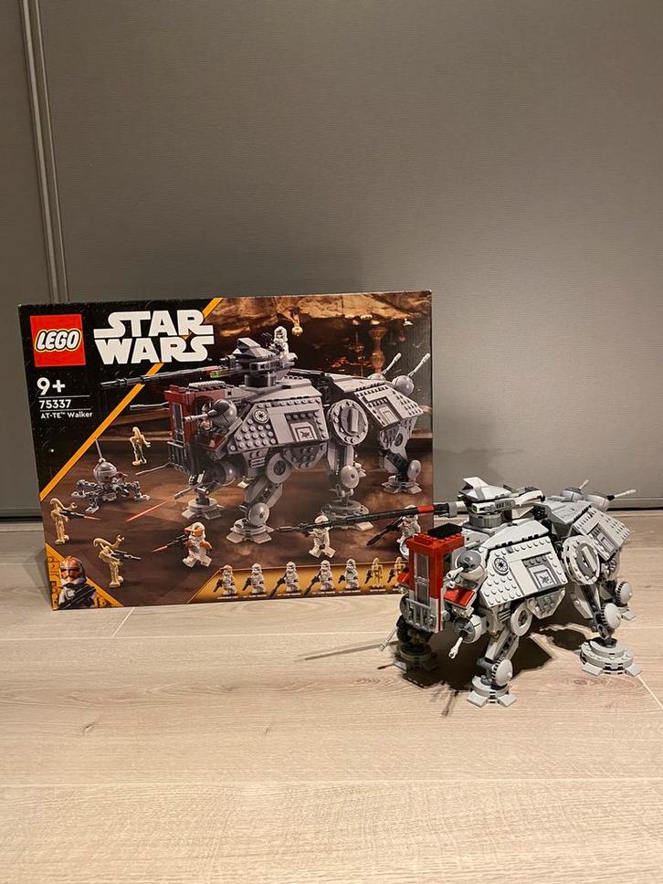 Lego Star Wars 75337 AT-TE Walker, Kinderen en Baby's, Speelgoed | Duplo en Lego, Zo goed als nieuw, Ophalen of Verzenden