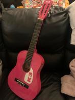 Roze K3 Gitaar met picks- Leuk voor Kinderen!, Muziek en Instrumenten, Ophalen, Gebruikt, Klassieke of Spaanse gitaar