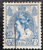 Nederland 1898 -1921 - nvph 63 - Koningin Wilhelmina, Postzegels en Munten, Postzegels | Nederland, T/m 1940, Verzenden, Gestempeld