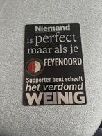 Feyenoord aluminium wandbord, Ophalen of Verzenden, Nieuw