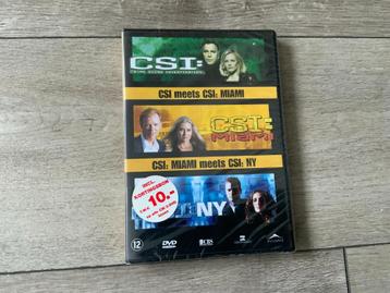 CSI Meets CSI Miami meets CSI NY DVD - Nieuw Geseald beschikbaar voor biedingen