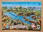 Ansichtkaart Der Bodensee Map Duitsland, Verzamelen, Ophalen of Verzenden, 1980 tot heden, Gelopen, Duitsland