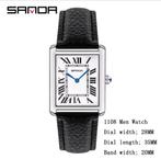 tank horloge , hommage Cartier, Ophalen of Verzenden, Nieuw, Staal, Overige merken