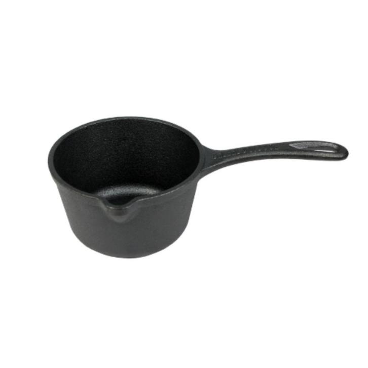 Gietijzeren Sauspan, Huis en Inrichting, Keuken | Potten en Pannen, Nieuw, Koekenpan of Braadpan, Gietijzer, Ophalen of Verzenden