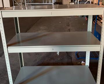 Zacht groen geverfde stelling/boekenrek