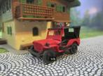 Jeep Willy's met soft-Top - Roco brandweer, Hobby en Vrije tijd, Modelauto's | 1:87, Ophalen of Verzenden, Zo goed als nieuw, Bus of Vrachtwagen