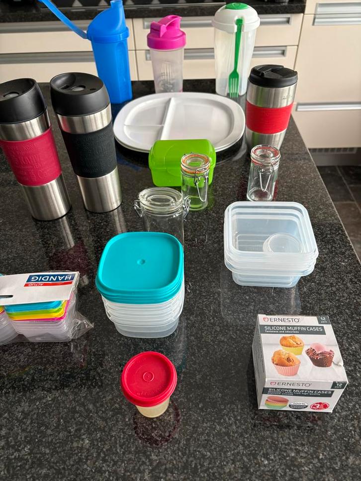 15. Diverse Keukenartikelen - Overcompleet!, Huis en Inrichting, Keuken | Keukenbenodigdheden, Gebruikt, Ophalen of Verzenden
