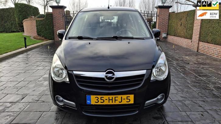 Opel Agila 1.2 Enjoy Automaat 5 drs Airco Hoge Instap Inruil, Auto's, Opel, Bedrijf, Te koop, Agila, ABS, Airbags, Airconditioning