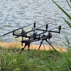 3 Korda kaizen Fox Rodpod Daiwa whisker Nash R4, Ophalen, Zo goed als nieuw, Complete set