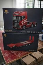 Huina 1/18 RC Scania 770S Truck met Trailer - Nieuw in doos, Overige merken, Groter dan 1:32, Nieuw, Ophalen of Verzenden