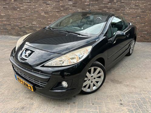 Peugeot 207 1.6 16V CC 88KW 2010 Zwart org cabriolet Lede NL, Auto's, Peugeot, Particulier, ABS, Airbags, Airconditioning, Boordcomputer