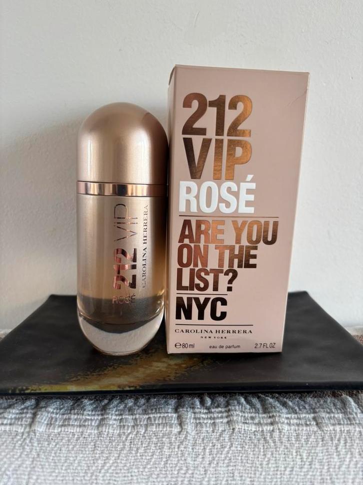 Carolina Herrera 212 VIP Rosé edp 80 ml, Sieraden, Tassen en Uiterlijk, Uiterlijk | Parfum, Zo goed als nieuw, Ophalen of Verzenden