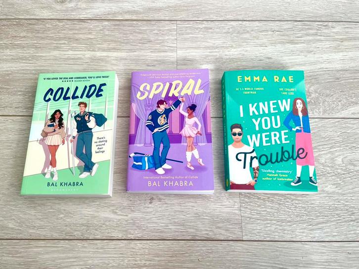 Bal Khabra Off the Ice series & Emma Rae BookTok BookStagram, Boeken, Chicklit, Zo goed als nieuw, Ophalen