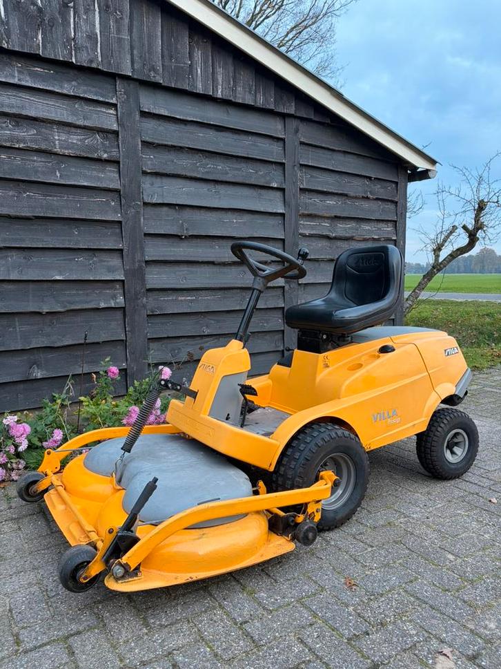 Stiga Villa Prestige hydrostaat, Tuin en Terras, Zitmaaiers, Gebruikt, 90 tot 120 cm, Elektrische starter, Mulchfunctie, Ophalen