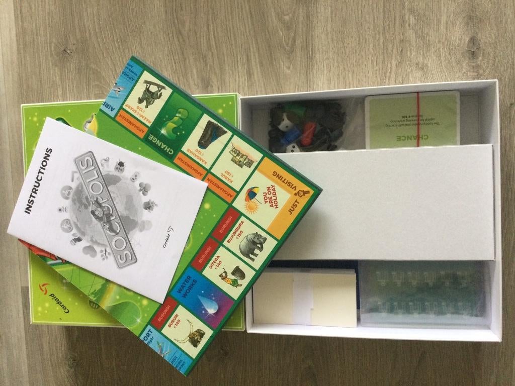 Socipolis Bordspel, Hobby en Vrije tijd, Gezelschapsspellen | Bordspellen, Een of twee spelers, Ophalen of Verzenden, Zo goed als nieuw