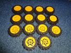 Partij H37=14x Lego technic wielen 20x30, Lego, Lego, Gebruikt, Lego