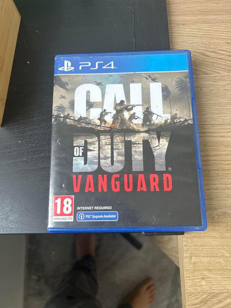 Call of Duty Vanguard PS4 - Zo goed als nieuw!, Spelcomputers en Games, Games | Sony PlayStation 4, Online, Vanaf 18 jaar, Shooter