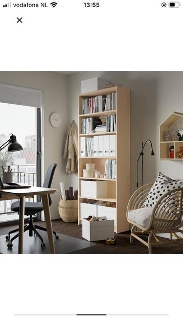 Billy boekenkast beuken / hout - afbeelding 3