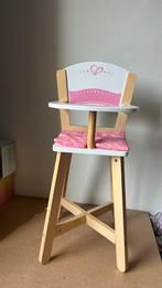 Poppenstoel Hape hout, Kinderen en Baby's, Speelgoed | Houten speelgoed, Ophalen, Zo goed als nieuw, Overige typen