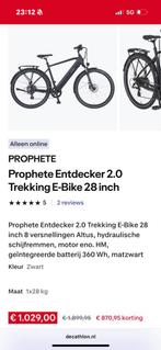 Prophete E-bike - Zo goed als nieuw!, Fietsen en Brommers, Overige merken, Ophalen of Verzenden, Zo goed als nieuw, 51 tot 55 cm